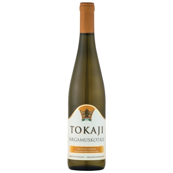 Picture of Wine White Semi-Sweet "Tokaji Sargamuskotaly" 11% Alc. 0.75L