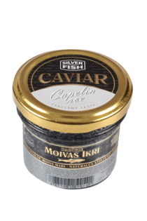 Picture of Silver Fish Capeline Caviar Black Glass 100g