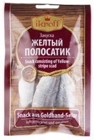 Picture of Fish, Dried And Salted Jeltyj Polosatik, Ikroff 36g