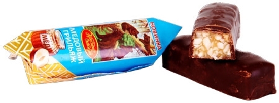 Chocolate Sweets Bear Honey Crunchy Caramel 0g Russian Food Online Shop Babushka