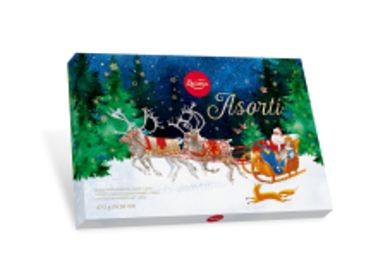 Изображение Рождественские конфеты, Шоколадный Ассортимент, Лайма 470г