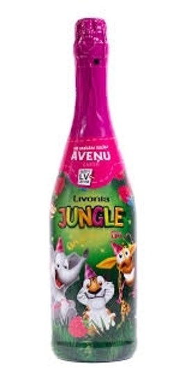 Picture of Livonia Jungle Raspberry Sparkling Soft Drink 750ml