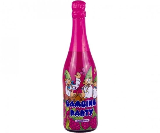 Picture of Sparkling Drink "Bambino Party" With Raspberry Flavour 0.75L