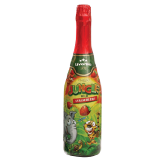 Picture of Livonia Jungle Wild Strawberry Sparkling Soft Drink 750ml