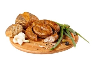 Picture of Ukrainian fried sausage, Kolbasprom ± 300g