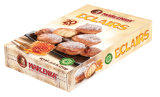 Picture of Marlenka Eclairs with Milk Cream Filling 250g 20pcs