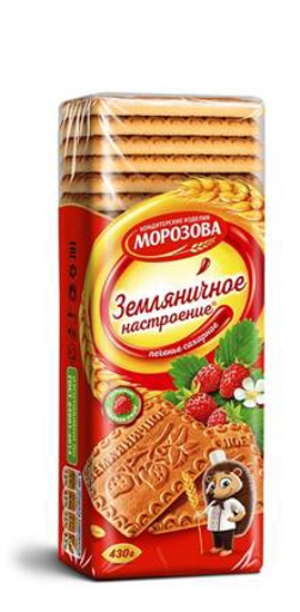 Picture of Morozov Cookies Strawberry Mood 430g