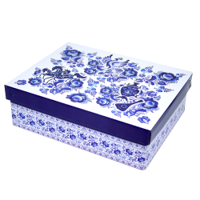 Picture of A set of cups "Gzhel" in a gift box for 6 persons