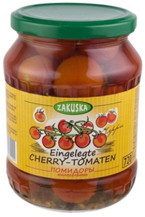 Picture of Tomatoes Cherry Pickled, Zakuska 720g