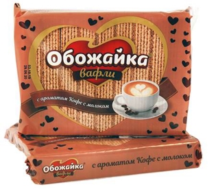 Picture of Wafers "Obojaika" Coffee Flavor 225g