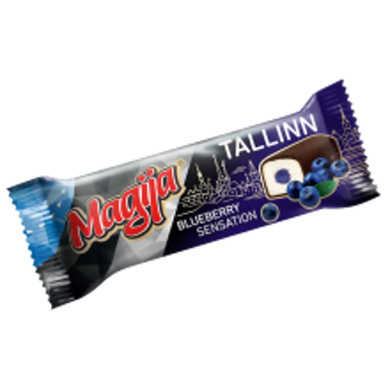 Picture of Magija Glazed Curd Cheese Bar with Blueberry Tallinn 45g