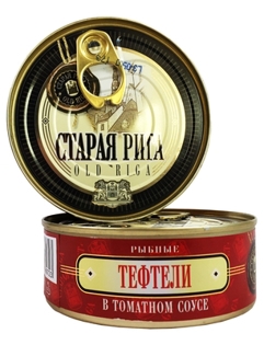 Picture of Fish meatballs in tomato sauce "Old Riga" 240g