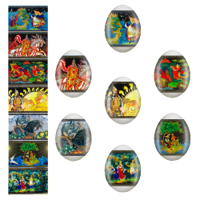 Picture of Decorative Easter film " Palekh" 7 different motifs in a set