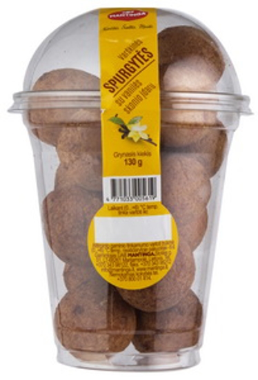 Picture of Mini Curd Balls With Vanilla Flavoured Filling In Cup "Berliner", 130g