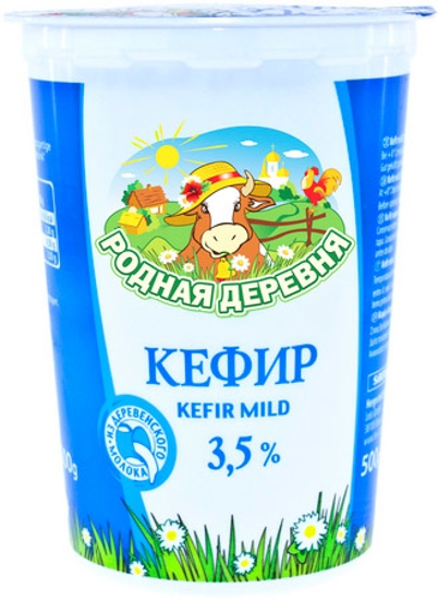 Picture of Native village of Kefir 3,5% 500 ml
