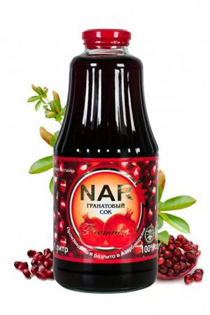 Picture of Pomegranate Juice Directly Pressed 100% 1L