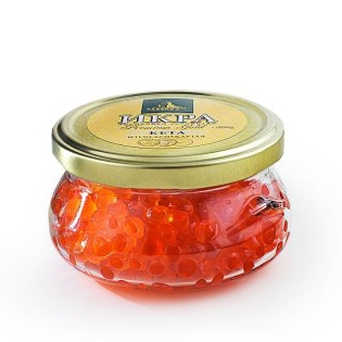 Picture of Keta Salmon Caviar Premium Gold In The Glass Jar 200 g