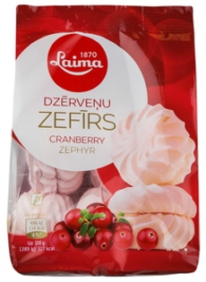 Picture of Marshmallow With Cranberry Flavour, Laima 200g