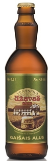 Изображение  Пиво "Gaisais Alus", Узавас Алус 4,6% Алк. 0.5L