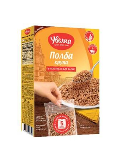 Uvelka Polba in the bag. 5x80g - Russian Food Online Shop 
