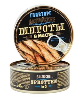 Picture of Baltic Sprats in Oil 240g