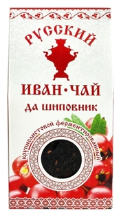 Изображение Иван-чай 50гр - крупнолистовой с шиповником