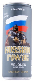 Picture of Energy Drink "Russian Power" With Melon Flavour  0.25L