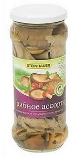 Picture of Mushrooms "Assorti po Uraliskomu Receptu"  530g