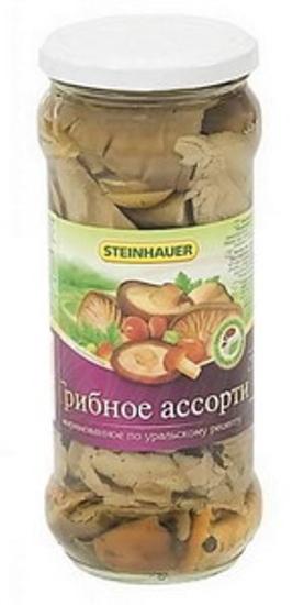 Picture of Mushrooms "Assorti po Uraliskomu Receptu"  530g