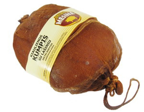 Picture of Smoked Pork Ham With Lard "Kiaulienos Kumpis", Petro Mesine ±1.1kg