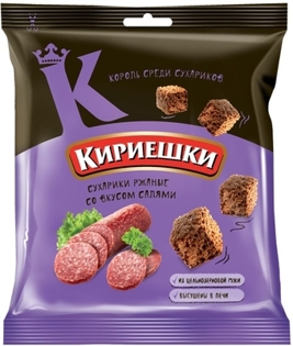 Picture of Croutons "Kirieshki" with salami flavor, 40g