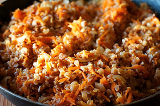 Picture of Buckwheat with Carrots and Onion  (V)- 1 por.