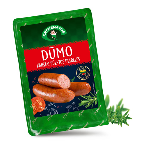 Picture of Krekenavos Bajoru Dumo Hot Smoked Sausages 500g
