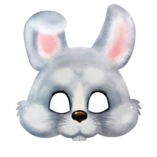 Picture of Mask "Hare" - 1pcs