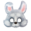Picture of Mask "Hare" - 1pcs