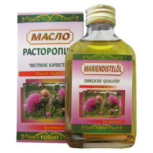 Picture of Milk Thistle oil 100 ml cold pressed