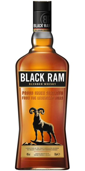 Picture of Black Ram Blended Whisky 40% 0.7l