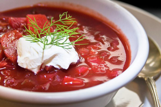 Picture of Borsch with Beef - 1 portion