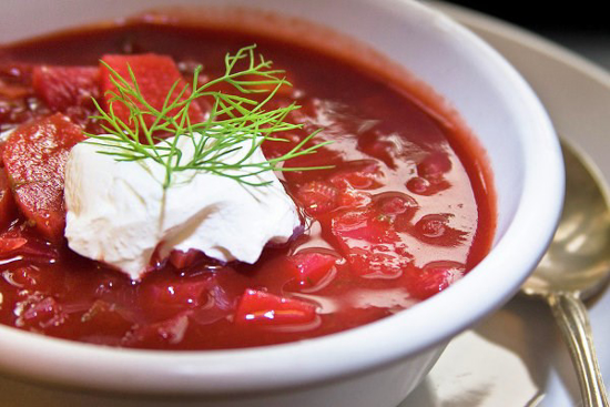 Picture of Borsch with Chicken - 1 portion