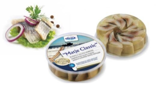 Picture of IRBE - Herring fillet Chunks "Matje Classic" in oil, 260g