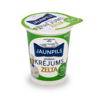 Picture of Jaunpils pienotava - Sour Cream 15%, 400g