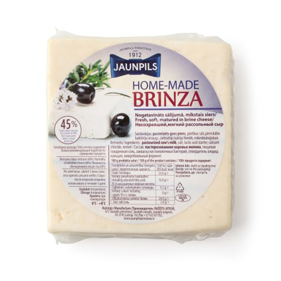 Picture of Jaunpils pienotava - Cheese BRINZA 200g