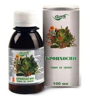 Picture of "BRONCHOSIP" Syrup with Herbs, 100ml