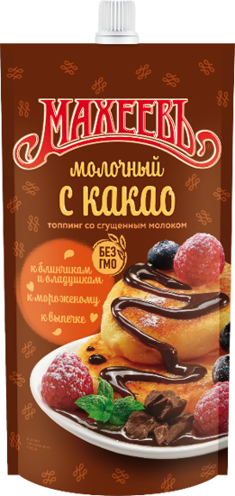 Picture of Topping Maheev "Milk with cocoa" 300g