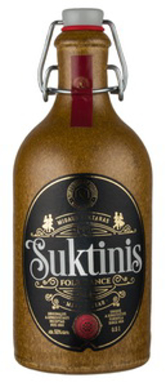Picture of Honey Balsam "Suktinis" Ceramic Bottle 50% Alc. 0.5L