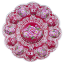 Picture of Easter plate "Flowers" on 12 eggs and 1 Easter cake - 1 pcs