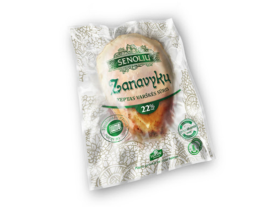 Picture of Senoliu - Zanavyku Roasted Curd Cheese 22% Fat kg (~250g)