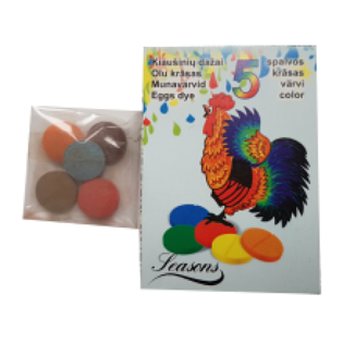 Picture of Aveka - Egg Dye 5 Colors in Tablets