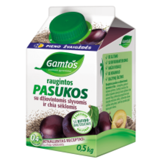 Picture of Gamtos - Fermented Buttermilk with Prunes and Chia Seeds 500g