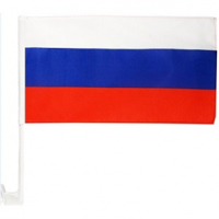 Изображение Флаг на машину "Россия" - 1 pcs